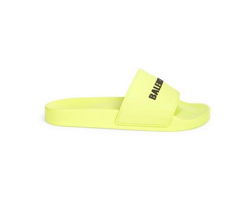 POOL SLIDE LIME 36-45-7555adaa